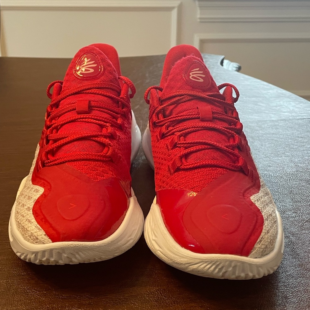 Under Armour CURRY 11 Team White / Red